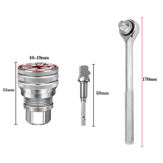 Universal Socket Wrench 10~19mm