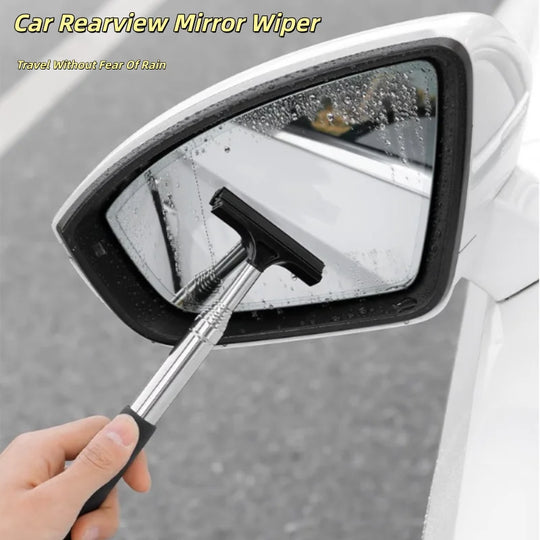 Retractable Car Side Mirror Wiper