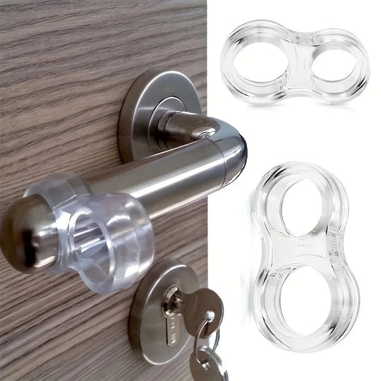 Clear Door Handle Wall Protector