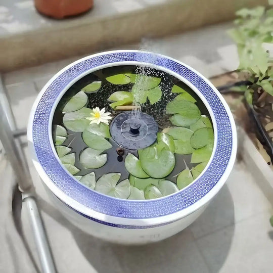 Solar Floating Water Fountain