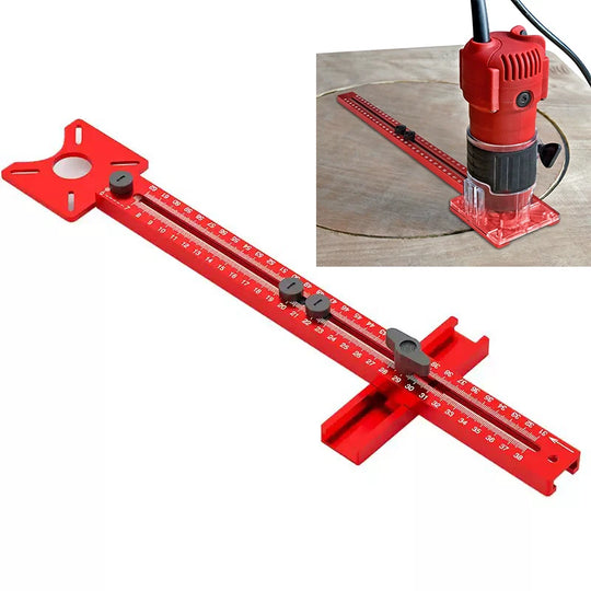 3-in-1 Router Groove & Circle Cutting Jig