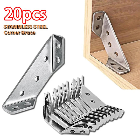 90° Stainless Steel Corner Brackets