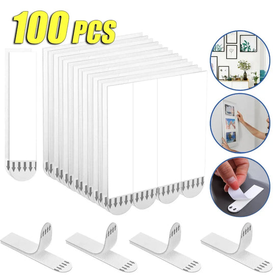 No-Drill Picture Frame Mounting Strips