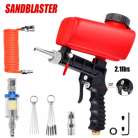 Portable Pneumatic Sandblasting Gun
