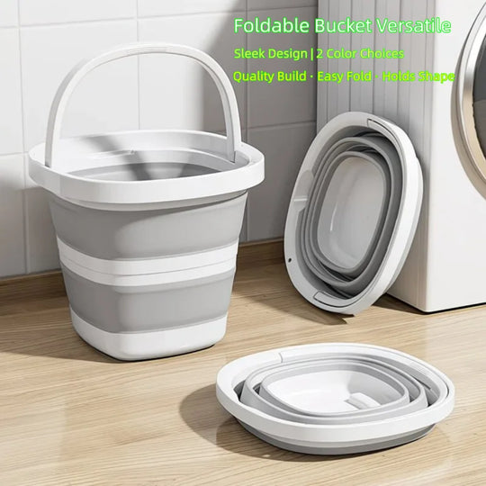 Collapsible Water Bucket with Handle