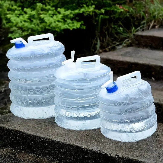 Collapsible Water Container with Spigot