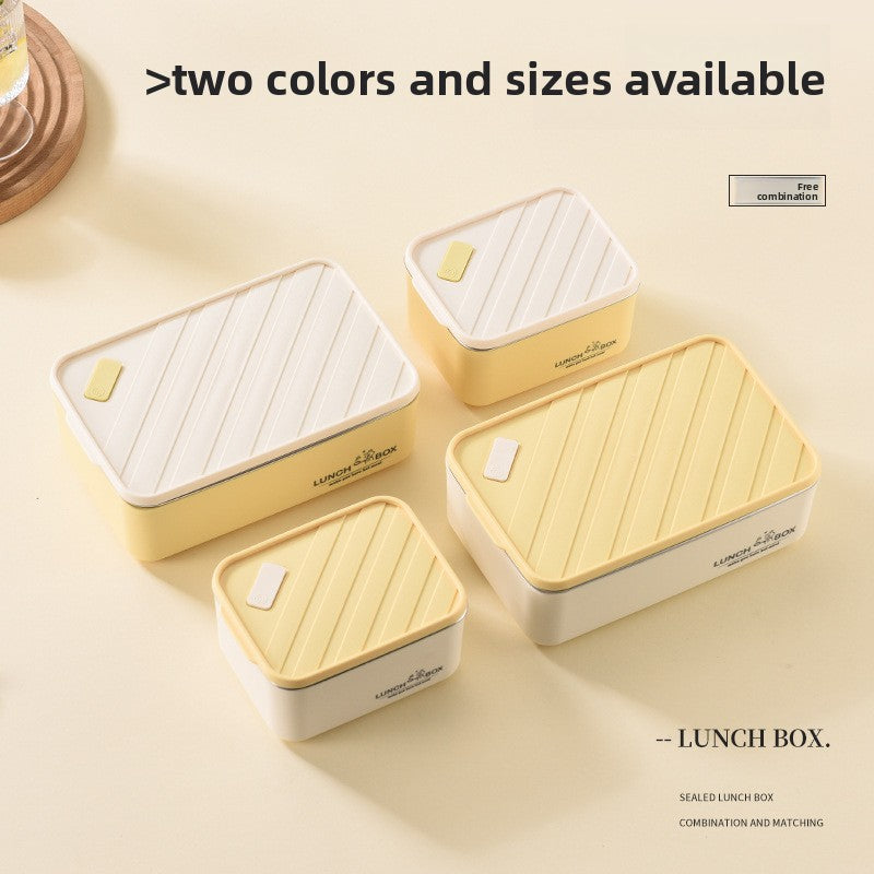 Stainless Steel Microwave-Safe Lunch Box