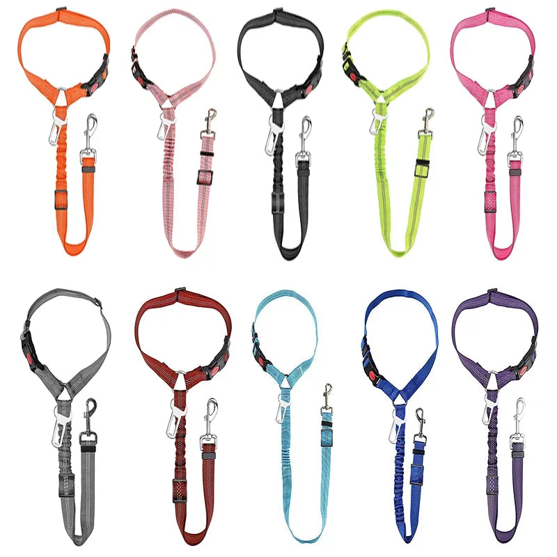 2-in-1 Pet Car Seat Belt