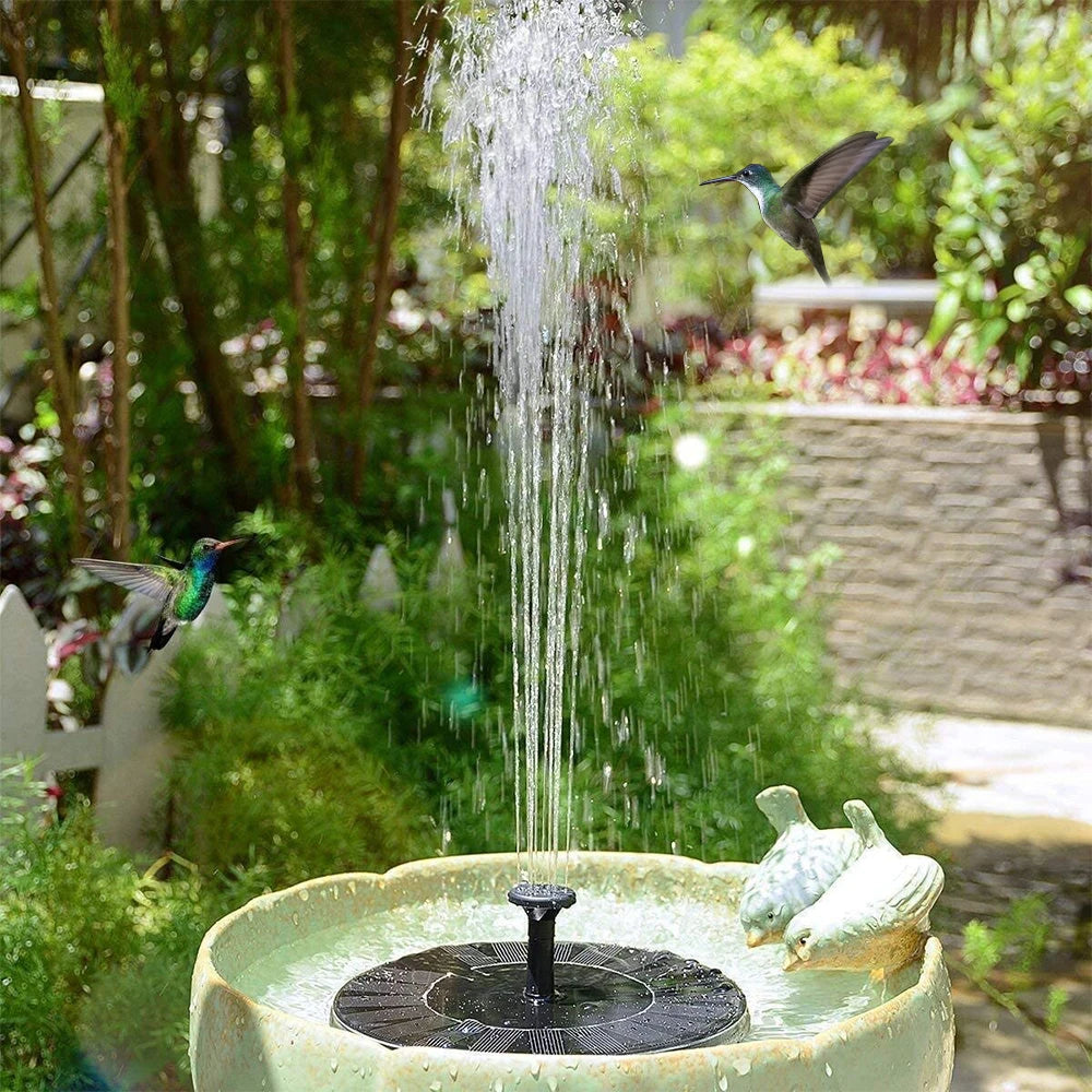 Solar Floating Water Fountain