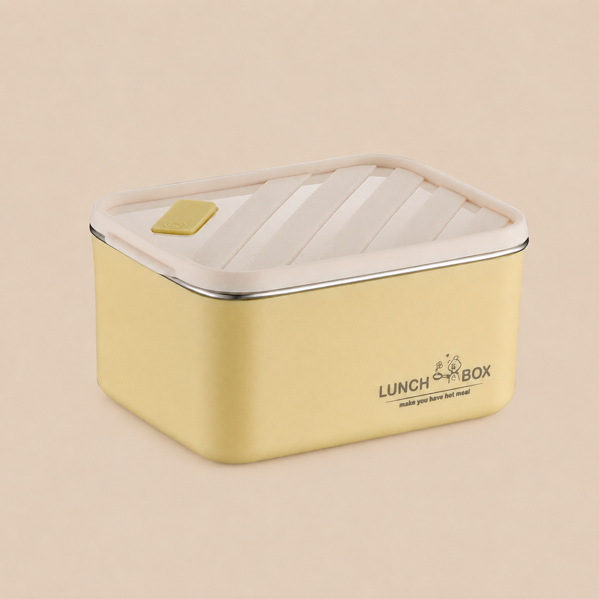 Stainless Steel Microwave-Safe Lunch Box