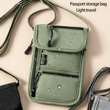 RFID-Blocking Hidden Neck Wallet