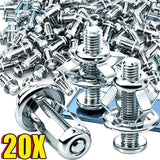 Petal Nut Expansion Bolts for License Plates