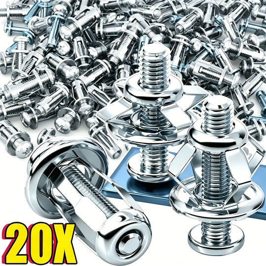 Petal Nut Expansion Bolts for License Plates