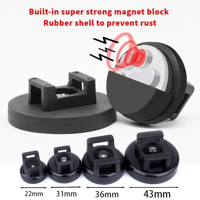 Heavy-Duty Magnetic Cable Tie Mounts