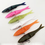 Slow-Sinking Soft Swimbait Lure