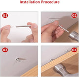 Invisible Double-Head Trim Nails (100 Pcs)