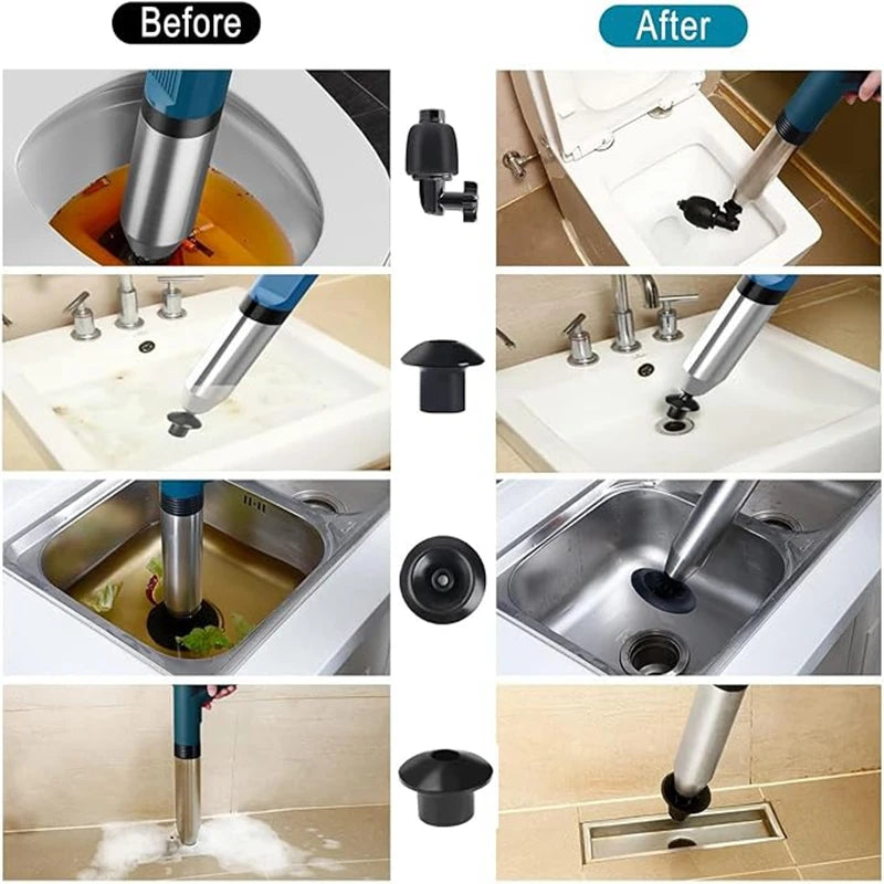 High-Pressure Drain & Toilet Blaster