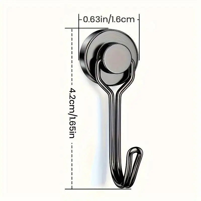Heavy-Duty Magnetic Hooks
