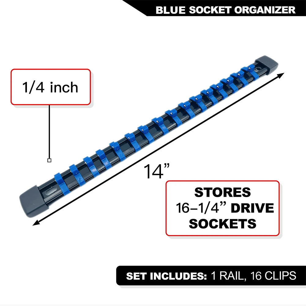 Socket Organizer Rail Set