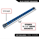 Socket Organizer Rail Set