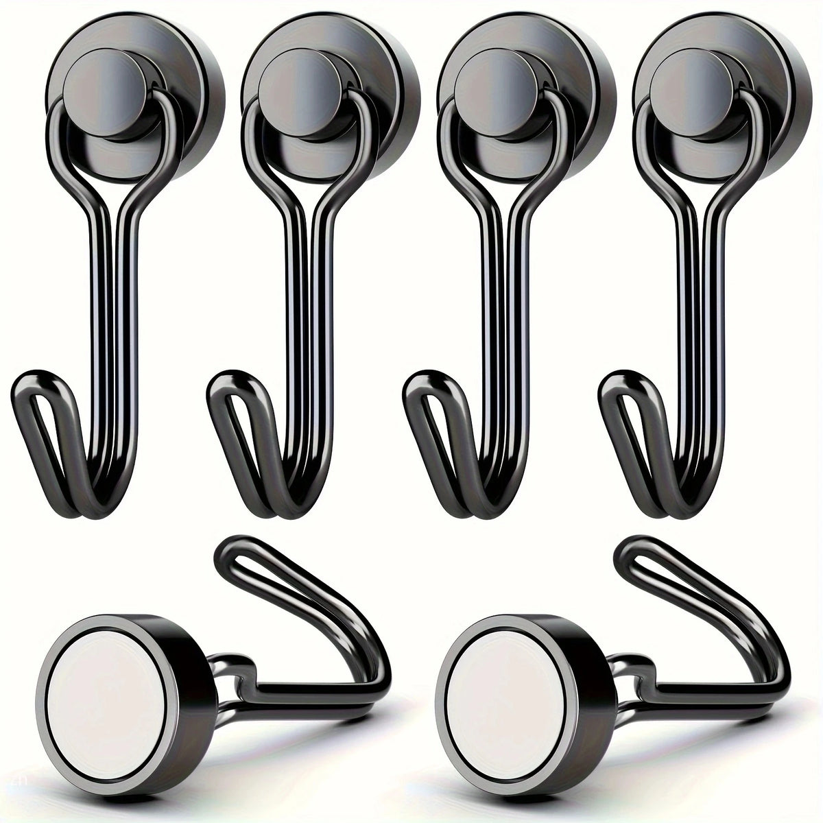 Heavy-Duty Magnetic Hooks
