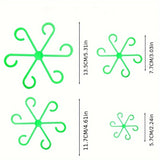 Adjustable Plant Stem Support Clips (4 Pcs)