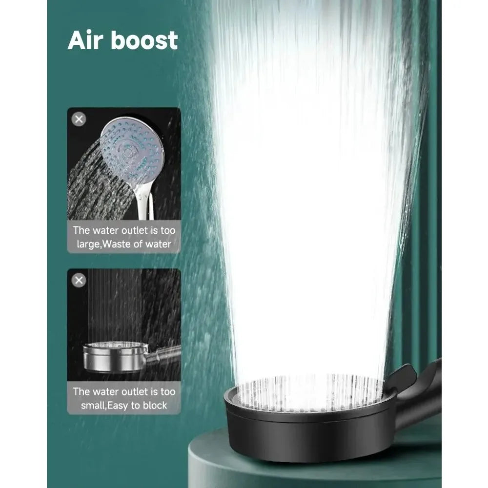 High-Pressure Turbo Shower Head