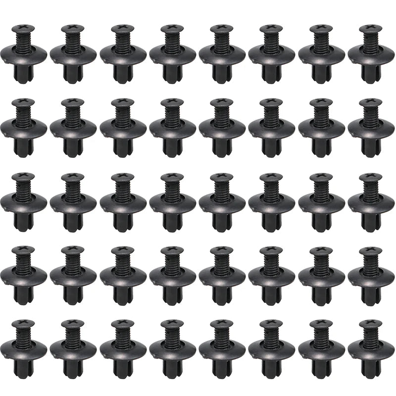 8mm Push Rivet Clips for Car Bumpers