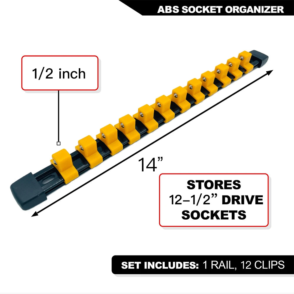 Socket Organizer Rail Set