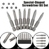 Special-Shaped Screwdriver Bit Set (U, Y, Triangle)