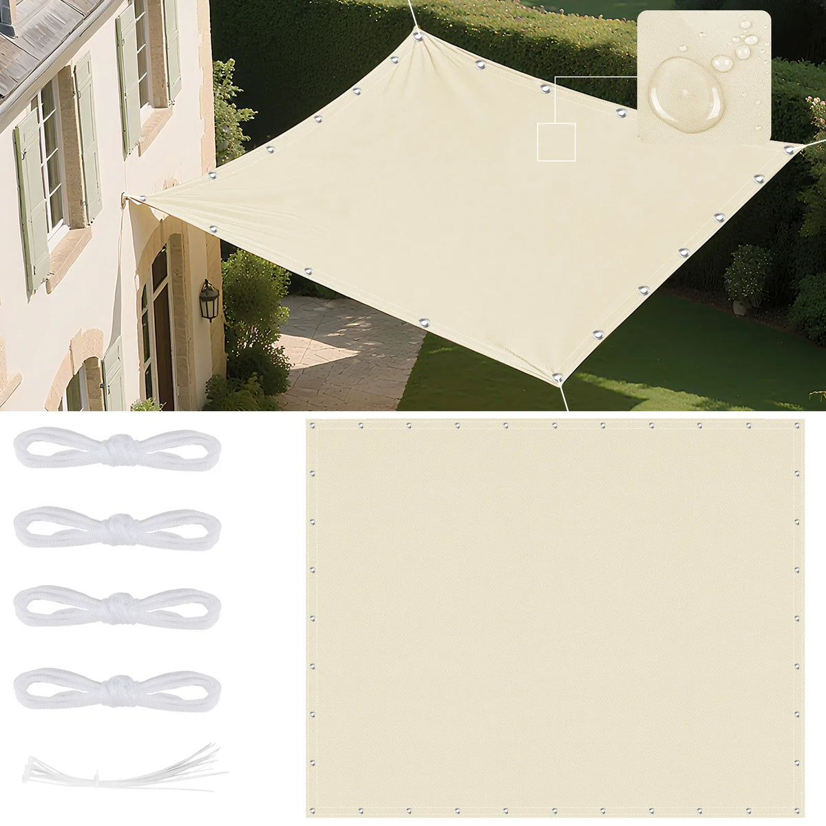 Waterproof UV Sun Shade Sail