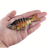 7-Segment Jointed Swimbait Lures