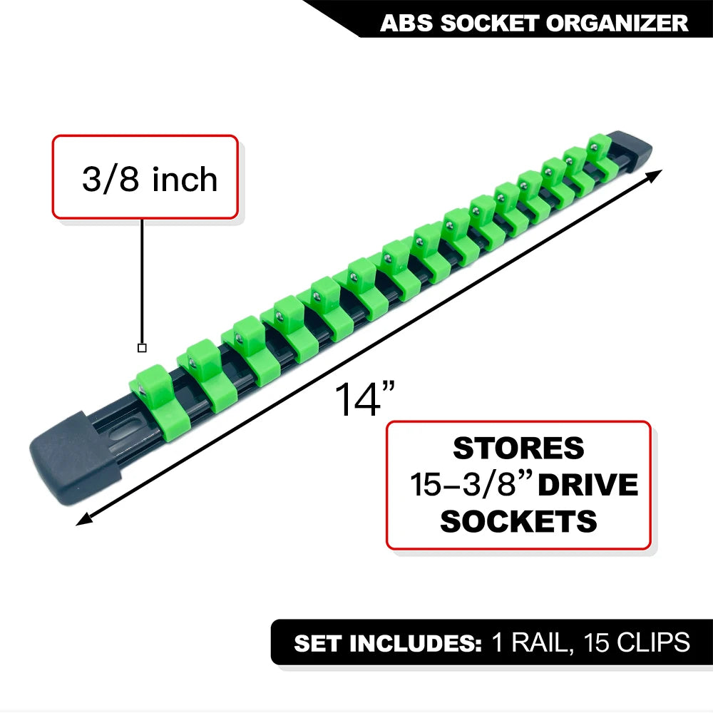 Socket Organizer Rail Set