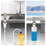 Built-In Sink Soap Dispenser with Extension Tube