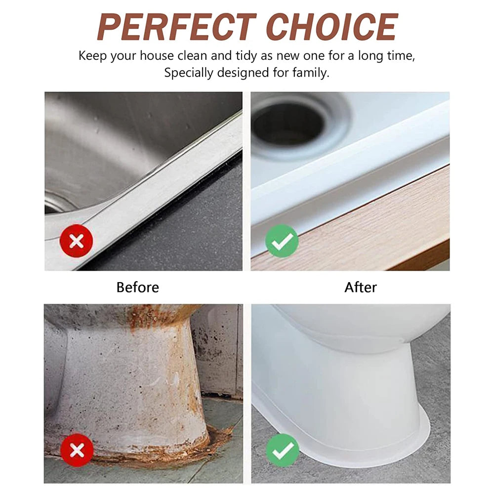 Waterproof Caulk Tape for Sink & Bathroom