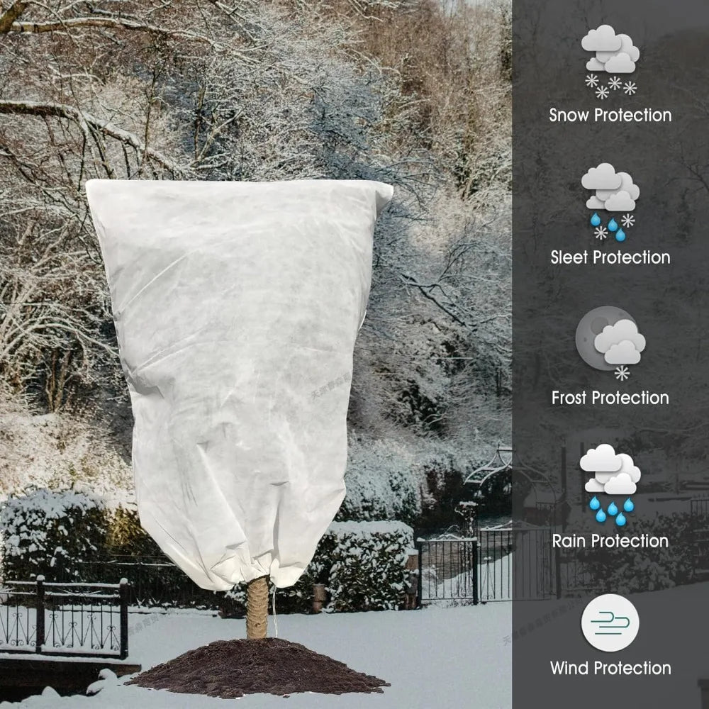 Plant Frost Protection Cover with Zipper