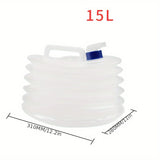 Collapsible Water Container with Spigot