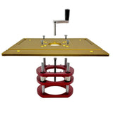 Router Table Insert Plate with Lift
