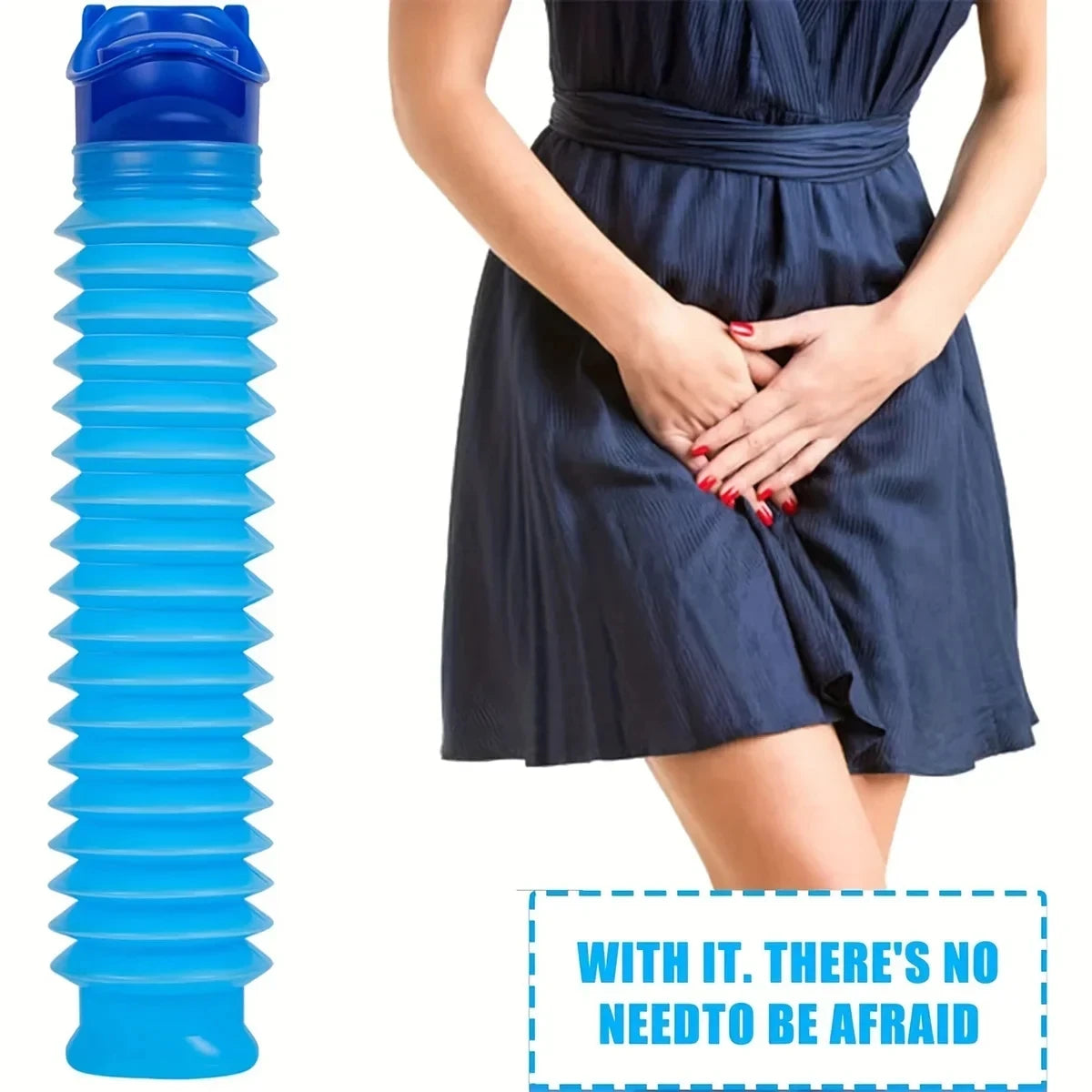 Foldable Travel Urinal Bag (750ml)