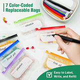 Waterproof Weekly Pill Organizer (14 Pouches)