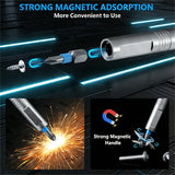 Compact Magnetic Ratchet Screwdriver Set