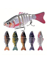 7-Segment Jointed Swimbait Lures