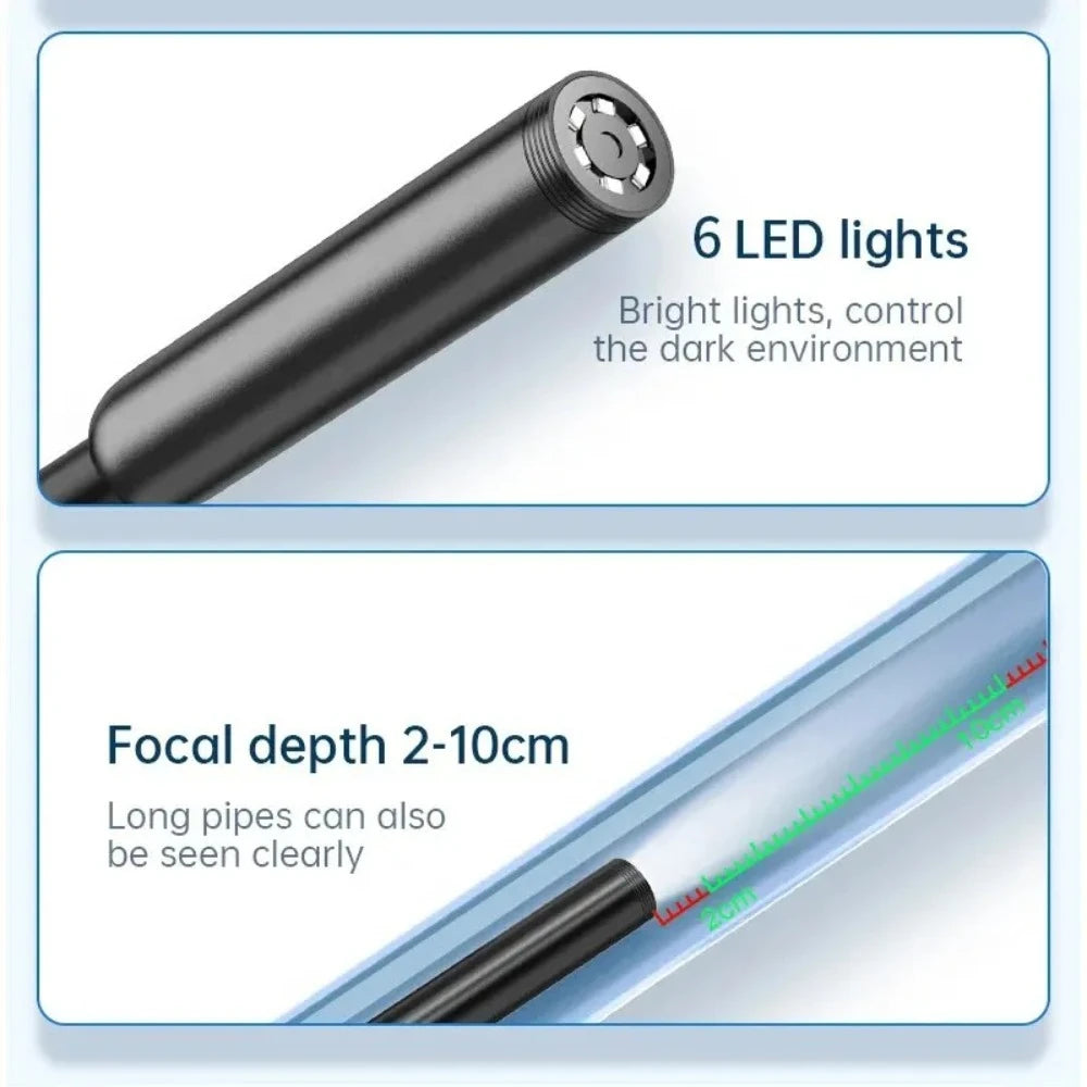 USB-C Inspection Endoscope Camera