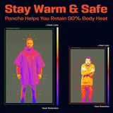 Emergency Thermal Rain Poncho