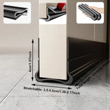 Under-Door Draft Stopper Seal