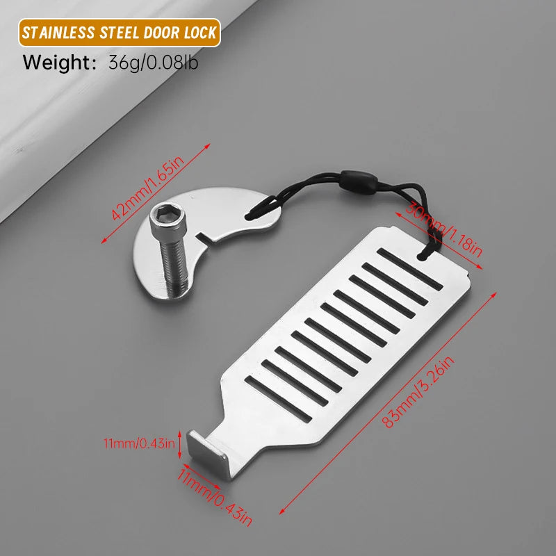 Portable Travel Door Lock