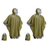 Emergency Thermal Rain Poncho