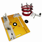 Router Table Insert Plate with Lift