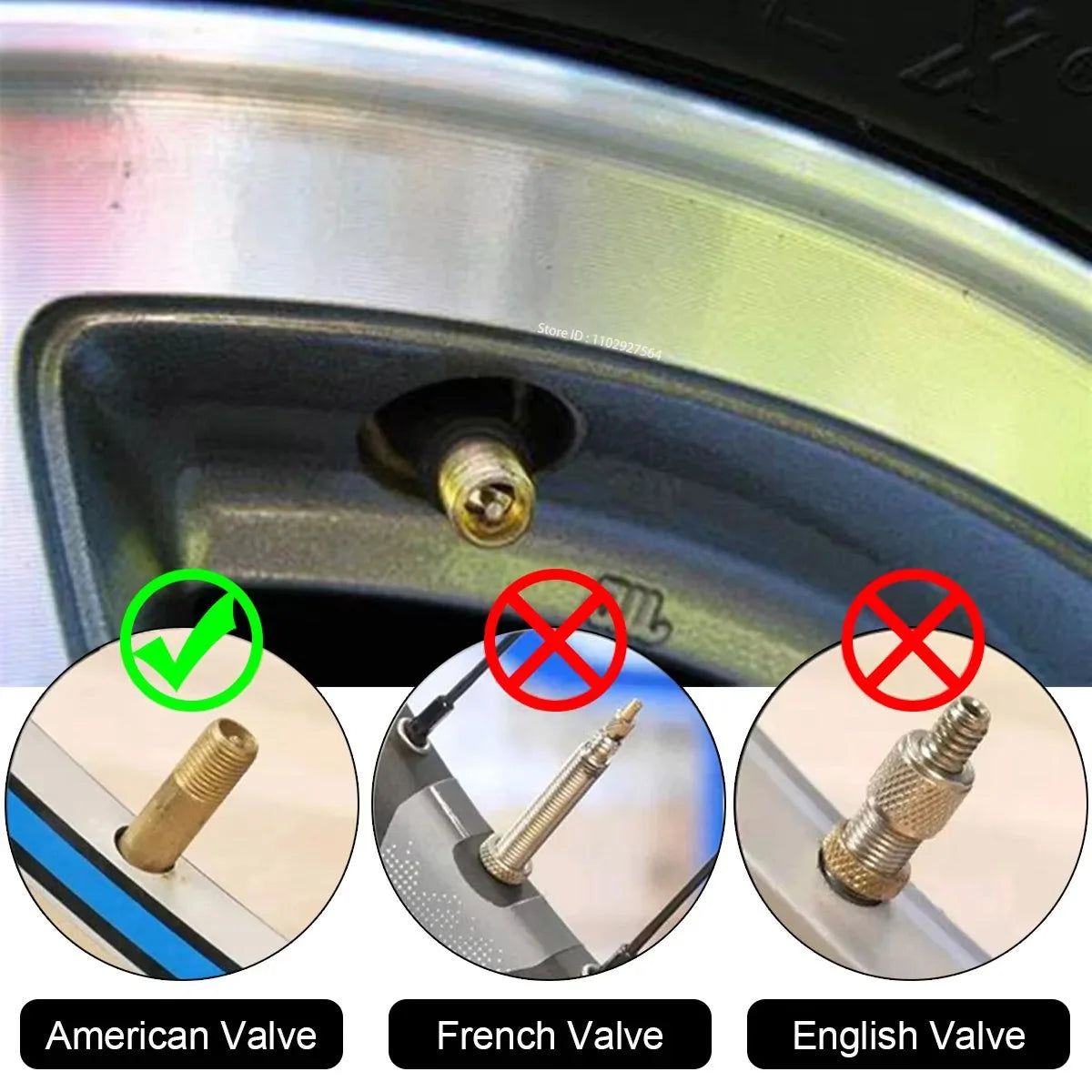 Tire Valve Core Tool Kit (33 Pcs)