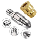 Sewer Jetter Nozzle – Clears Clogs Fast